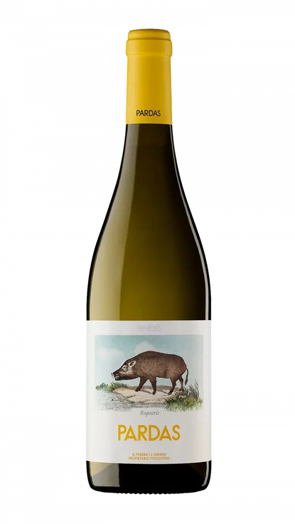 Vino blanco natural Pardas Rupestris 91% Xarel-lo 9% Malvasia de Sitges Agricultura ecológica D.O. Penedès